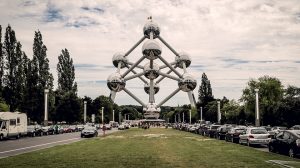 belgium brussels atonium museum atom building hyperlapse img2