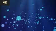 Abstract Convex circle spheres 4K background animation light reveal 3 blue img